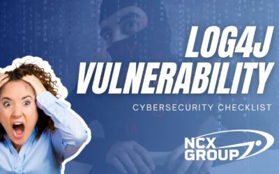 Cybersecurity checklist for Log4j vulnerability