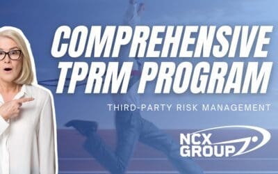 Developing a Comprehensive TPRM Program